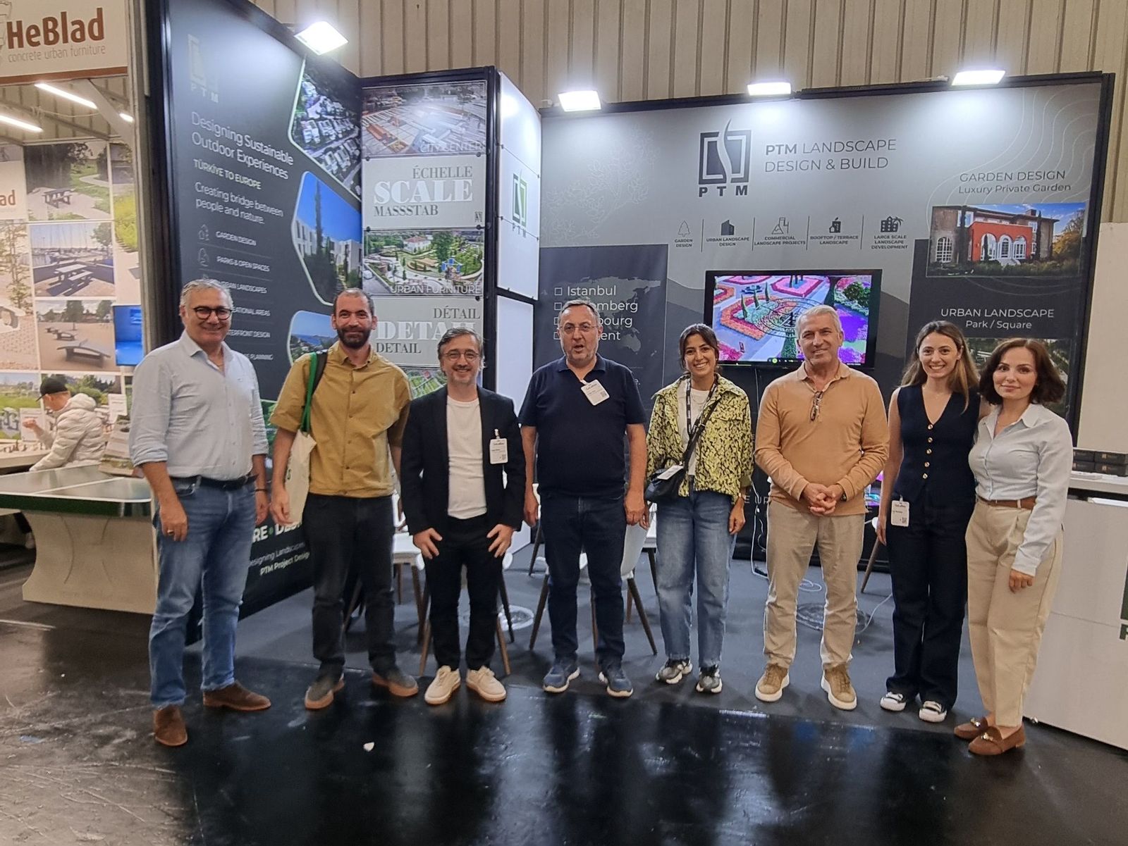 PTM Project team at the GaLaBau 2026 stand